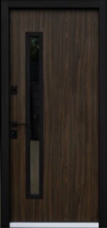 Купити Вхідні двері Straj Hardy Rio S Loft(Вулиця/Терморозрив) &mdash; покриття HPL F-Max Dark Rainbow 03366 &mdash; Дім Дверей.