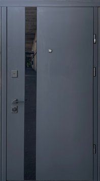 Купити Вхідні двері Straj Slim S Glass-A (Квартира) 02457 &mdash; Дім Дверей.
