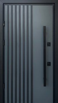 Купити Вхідні двері Straj Hardy Loft (Вулиця/Терморозрив) &mdash; покриття HPL Кортен. 02463 &mdash; Дім Дверей.