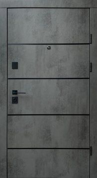 Купити Вхідні двері QDoors Преміум Комбі-Аk (Квартира) 01073 &mdash; Дім Дверей.