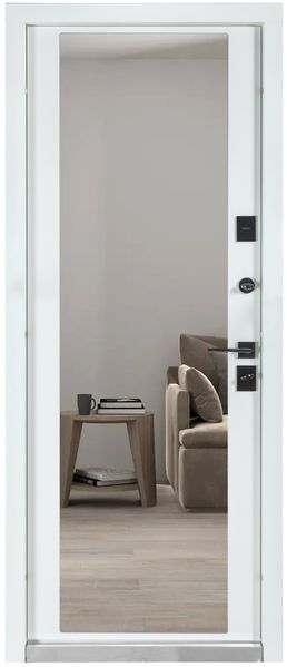 Купити Квартирні двері Булат, модель 546/607 Роксі антрацит сірий/Біла шагрень 03014 &mdash; Дім Дверей.